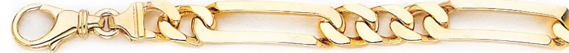 6.8mm Elogated Figaro Link Bracelet
