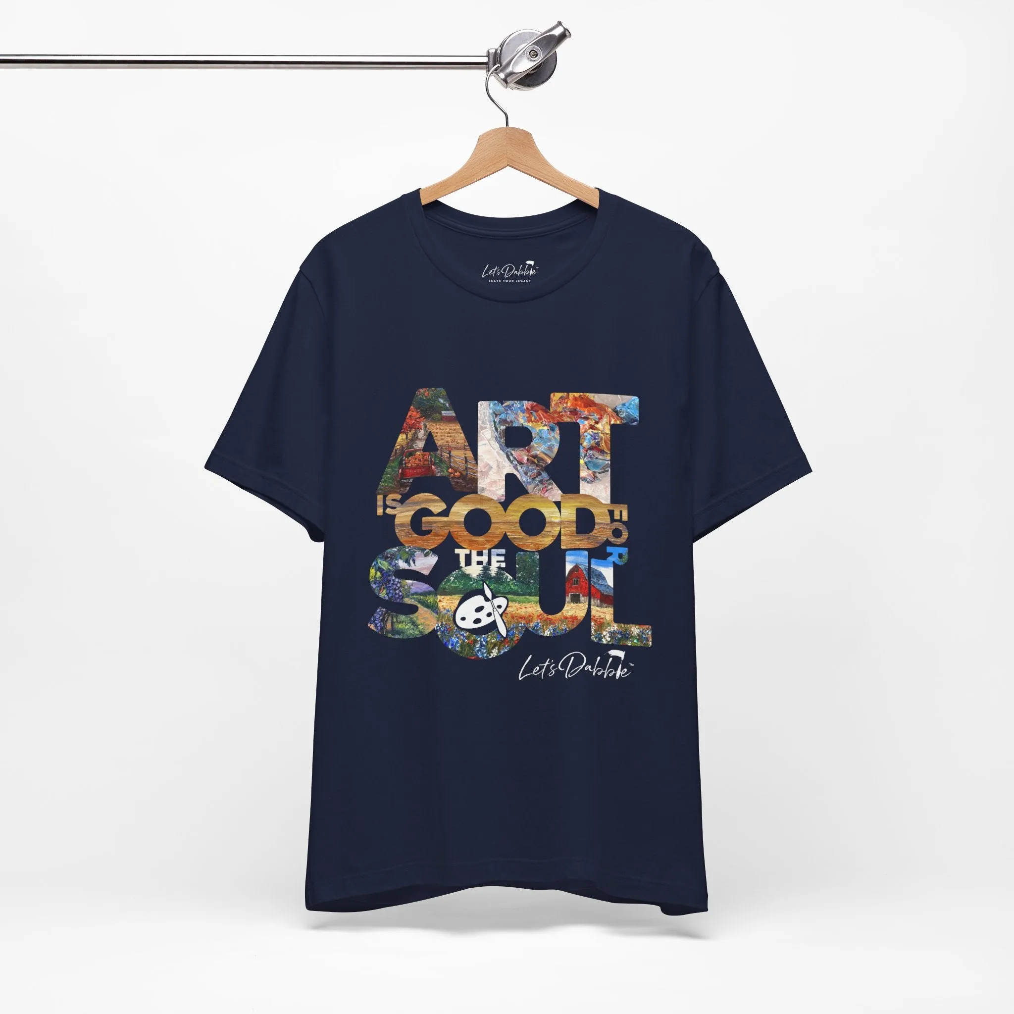 Art is Good for the Soul Short Sleeve Tee
