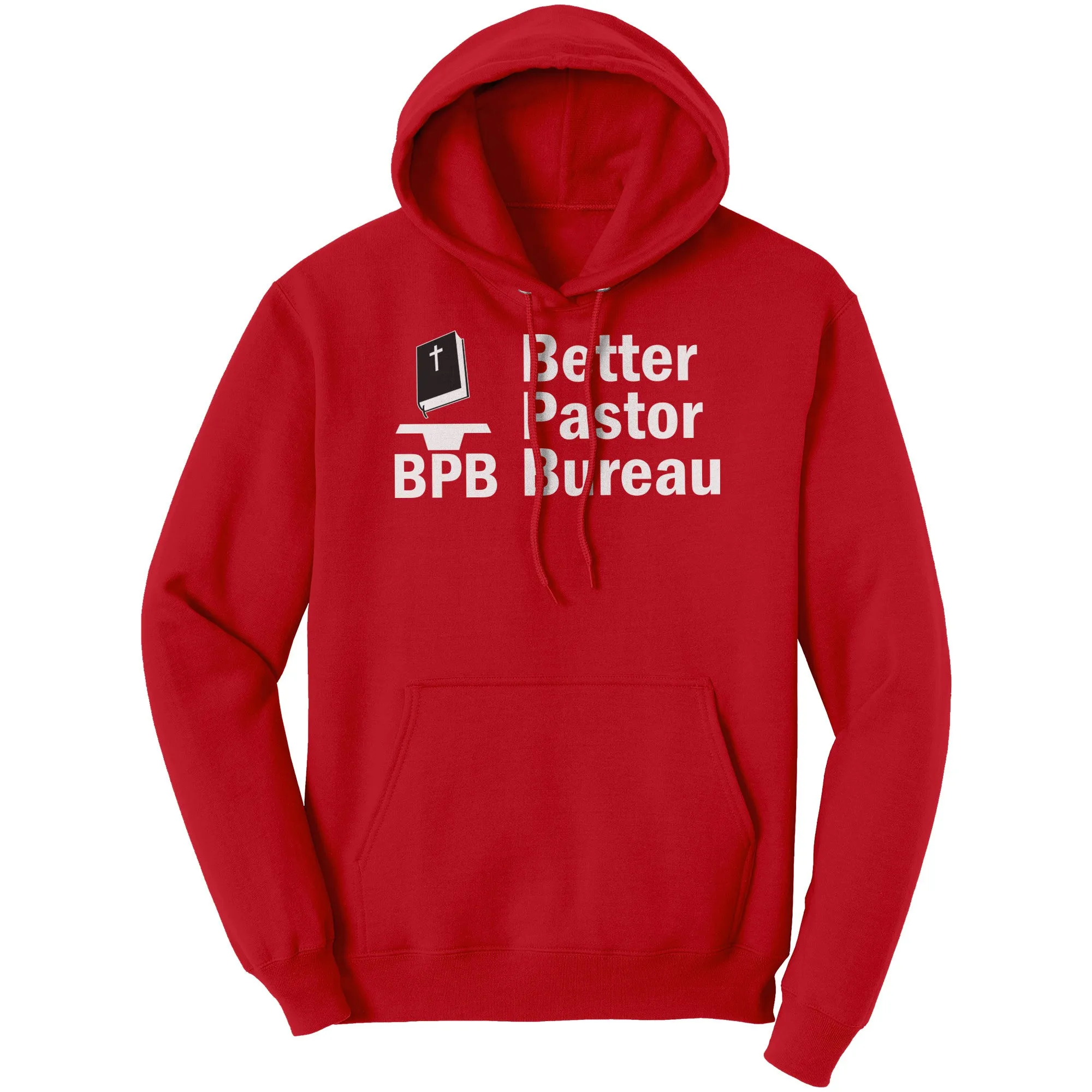 Better Pastor Bureau Hoodie Part 2