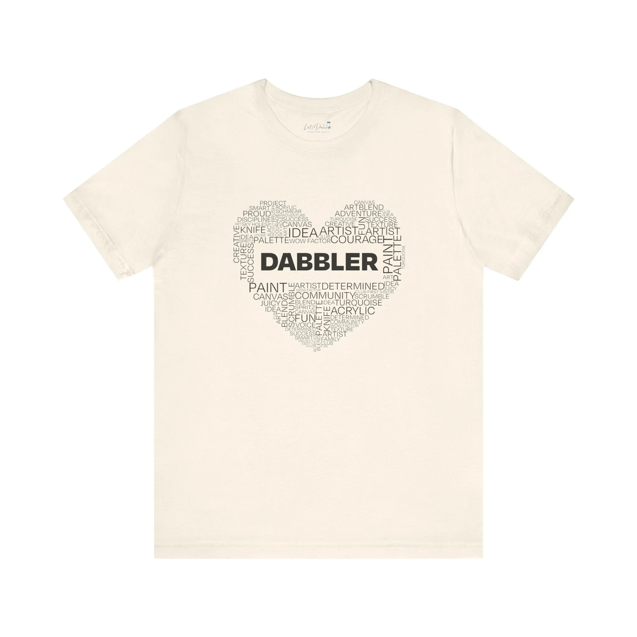 Dabbler Heart Word Art Shirt