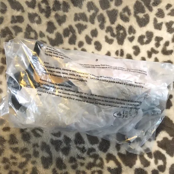 Express Black Quilted Slide Heeled Sandal Size 9