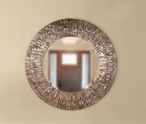 Linden Round Mirror - Howard Elliott