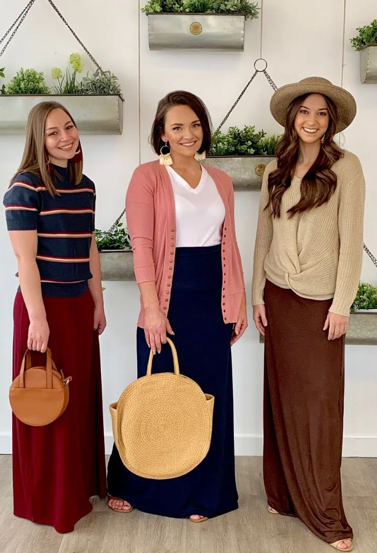 Maxi Skirt-8 Colors-Final Sale