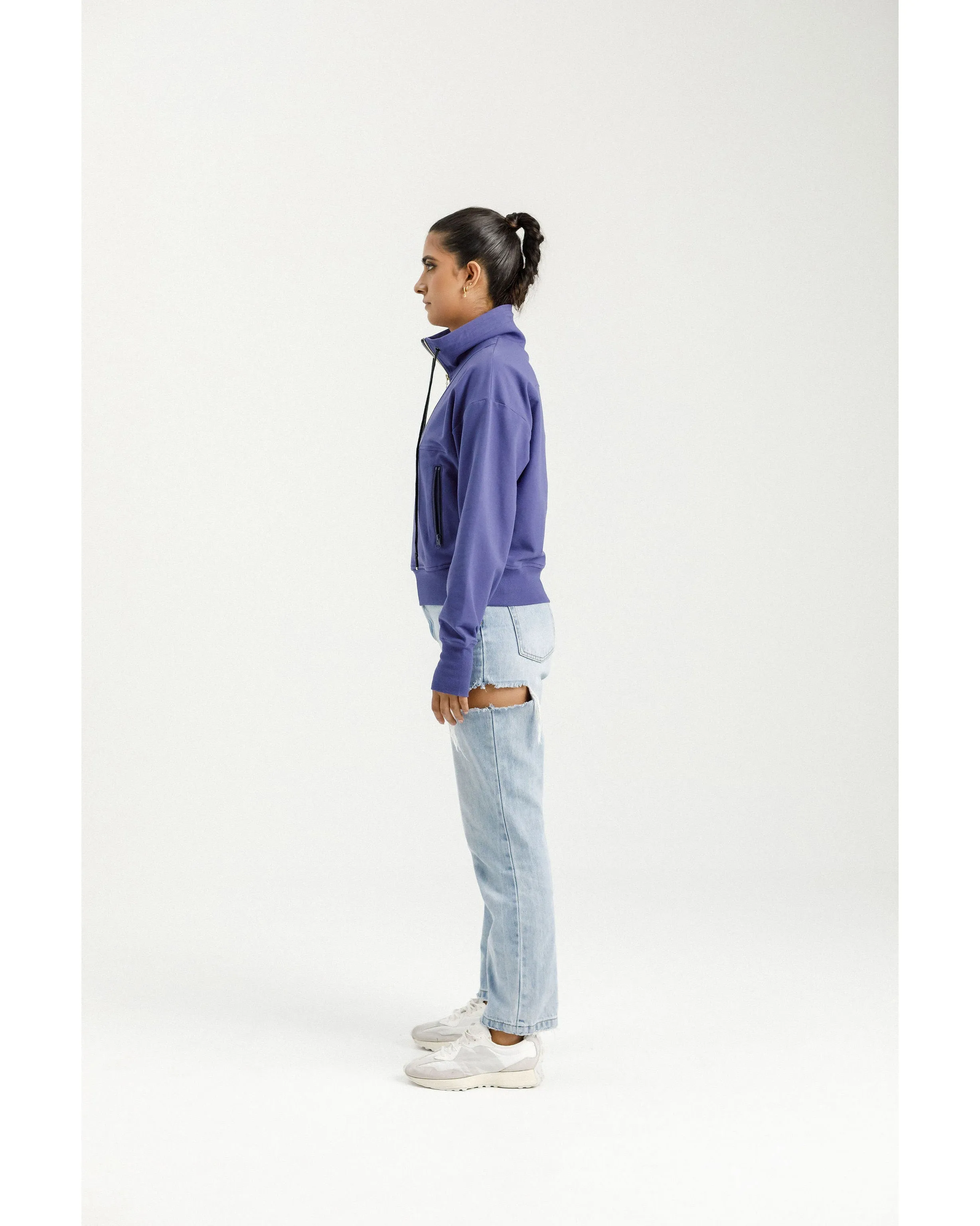 Rose Road Abbott Sweater - Hyacinth