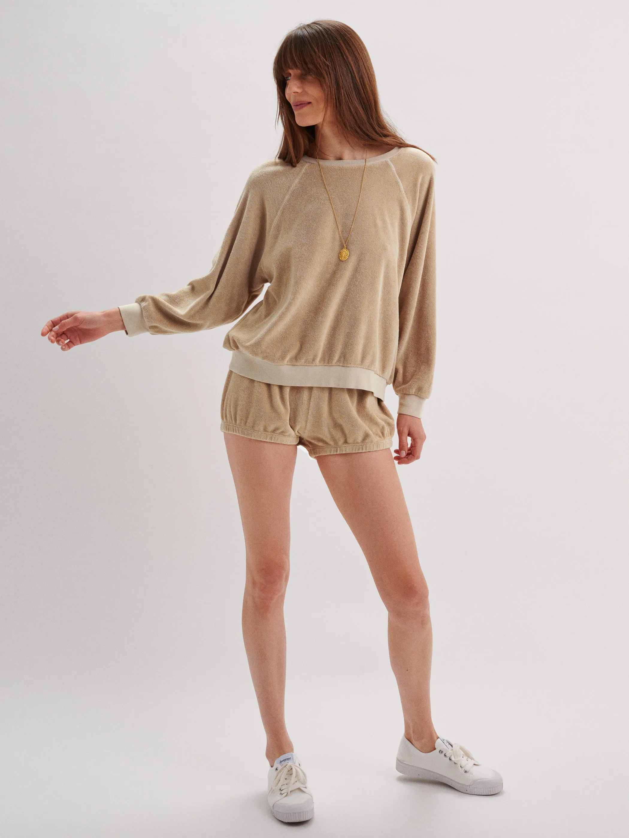 The Samos Oversized Sweatshirt in Terry