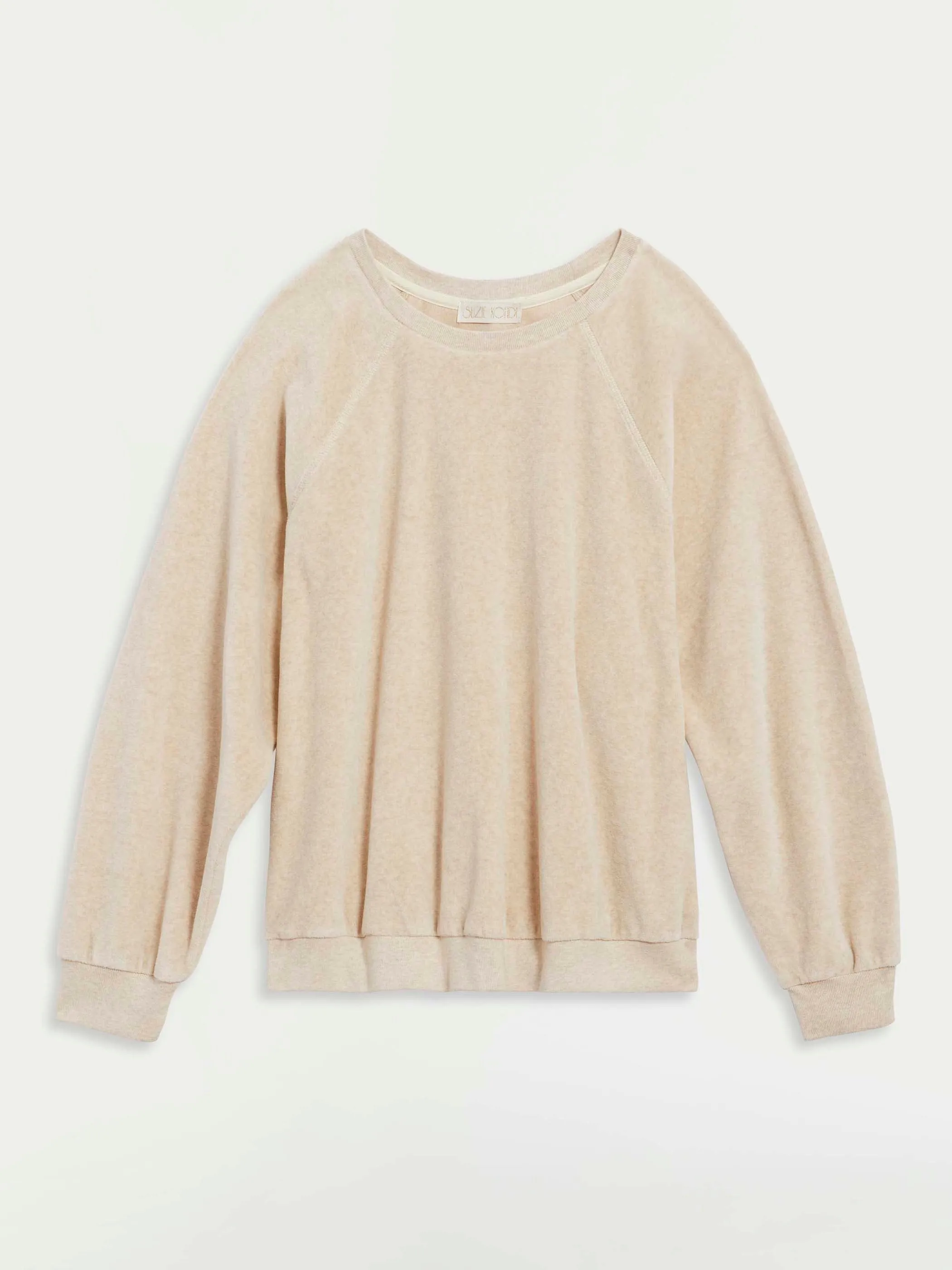 The Samos Oversized Sweatshirt in Velour